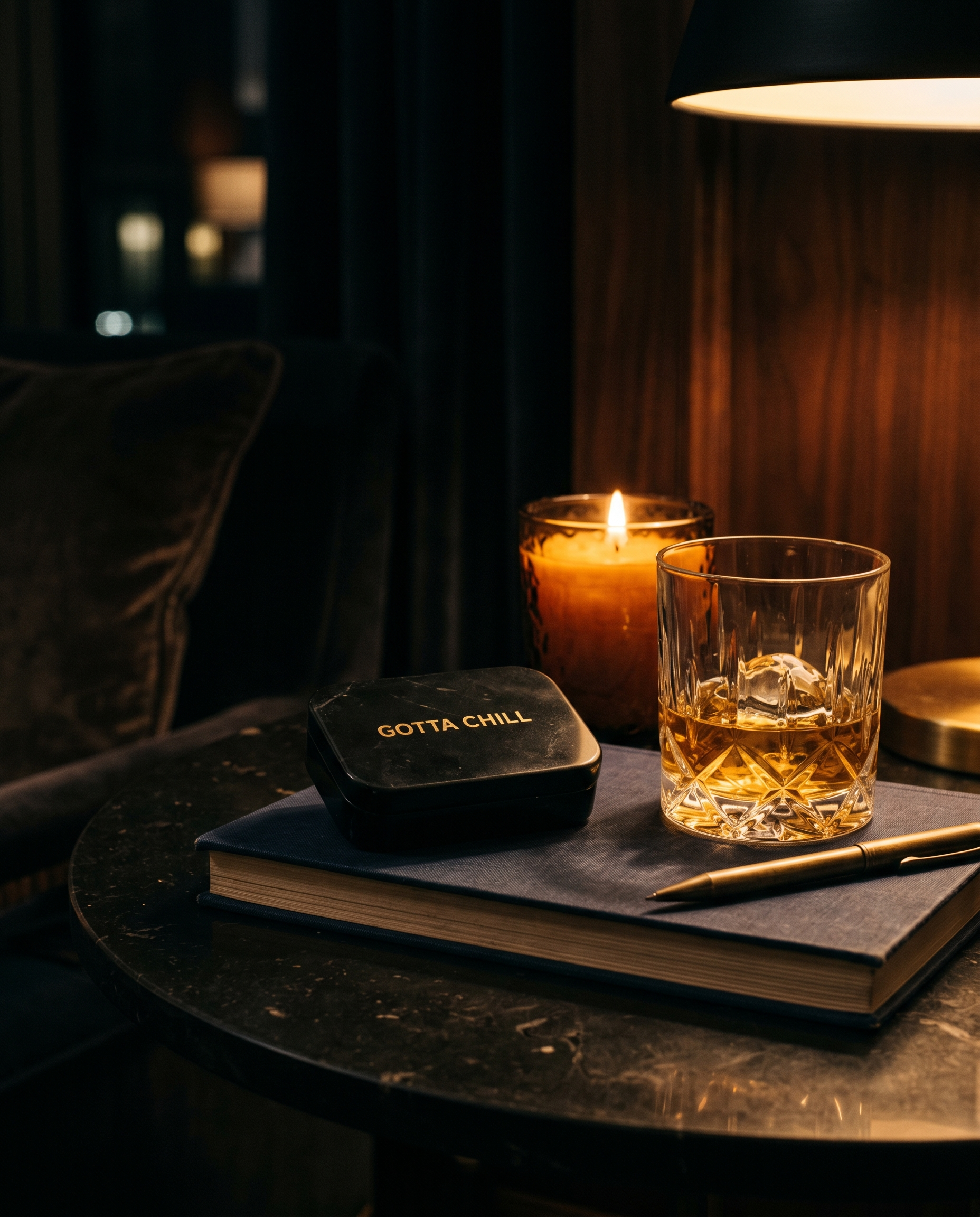 GOTTA slow sips â€” editorial still